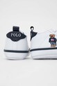 Chłopiec Polo Ralph Lauren buty niemowlęce RL100690 biały