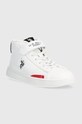 Παιδικά αθλητικά παπούτσια U.S. Polo Assn. ZACH002.27.34 λευκό AW23