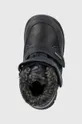czarny Primigi buty zimowe skórzane dziecięce