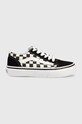 Vans tenisi copii UY Old Skool piele întoarsă negru VN0A38HB