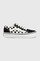Vans tenisówki dziecięce UY Old Skool skóra zamszowa czarny VN0A38HB