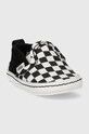 Βρεφικά παπούτσια Vans IN Slip-On V Crib VN0A2XSLFB71 VN0A2XSL μαύρο AW23