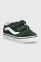 Παιδικά πάνινα παπούτσια Vans TD Old Skool V πράσινο