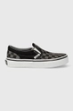 sivá Detské tenisky Vans UY Classic Slip-On VN000ZBUEO01 Detský