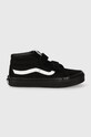 Vans trampki dziecięce UY SK8-Mid Reissue V skóra zamszowa czarny VN0A346Y