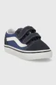 Παιδικά πάνινα παπούτσια Vans TD Old Skool V σκούρο μπλε