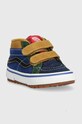 Vans trampki zamszowe dziecięce TD SK8-Mid Reissue V MTE-1 VN0A5KRN6GL1 VN0A5KRN niebieski AW23
