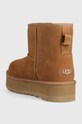 Băieți UGG cizme de zapada din piele intoarsa CLASSIC MINI PLATFORM 1143700K bej