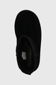 Дитячі замшеві чоботи UGG CLASSIC MINI PLATFORM чорний 1143700K