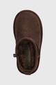 UGG gyerek hócipő velúrból T CLASSIC ULTRA MINI barna 1130750T