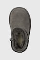 Dětské semišové sněhule UGG T CLASSIC ULTRA MINI šedá 1130750T