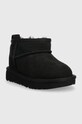 Дитячі замшеві чоботи UGG T CLASSIC ULTRA MINI 1130750T чорний AA00