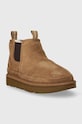 Μπότες σουέτ για παιδιά UGG T NEUMELLSEA 1143706T μπεζ AW23