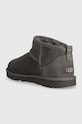 Chłopiec UGG Śniegowce zamszowe dziecięce K KIDS CLASSIC ULTRA MINI 1130750K szary
