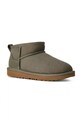 Dětské semišové sněhule UGG KIDS CLASSIC ULTRA MINI 1130750K zelená AA00