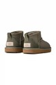 CHLAPEC Dětské semišové sněhule UGG KIDS CLASSIC ULTRA MINI 1130750K zelená