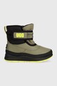 Παιδικές χειμερινές μπότες UGG T TANEY WEATHER υφασμάτινο γκρί 1122399T