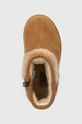 бежевый Детские замшевые сапоги UGG T KOALA STUFFIE