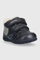 Detské zimné topánky Geox B361QB.054AJ tmavomodrá AW23
