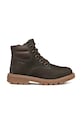 Geox buty zimowe skórzane dziecięce J16FAB 032BC J SHAYLAX J16FAB.032BC.36.41 brązowy AW24