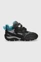 Geox buty zimowe dziecięce imitacja skóry licowej czarny J2642A.0BCBU.24.27