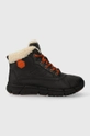 Geox scarpe invernali bambini non isolato nero J269XE.0ME50.28.35