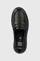Geox gyerek bőrmokaszin fekete J3620C.00043.32.35