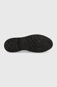 Geox mocasini din piele pentru copii J3620C.00043.36.41 negru