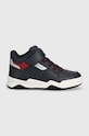 Geox sneakersy dziecięce imitacja skóry licowej granatowy J367RB.054FU.28.35