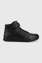 Geox sneakersy dziecięce imitacja skóry licowej czarny J367RF.0FE8V.28.35
