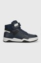 Geox sneakersy dziecięce imitacja skóry licowej granatowy J367RF.0FE8V.36.39