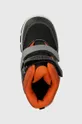 чорний Дитячі зимові черевики Geox B263VD 0CEFU B FLANFIL B ABX
