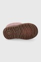 Geox cizme de iarna pentru copii din piele intoarsa B364PB.00022 violet