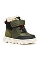 Geox cizme de iarnă pentru copii B365BC 0ME22 B WILLABOOM B AB imitatie de piele verde B365BC.0ME22.20.23