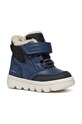Geox cizme de iarna pentru copii B365BC 0ME22 B WILLABOOM B AB imitatie de piele albastru B365BC.0ME22.24.27