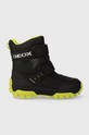 Geox buty zimowe dziecięce J36FRC 0FUCE J HIMALAYA B ABX syntetyczny czarny J36FRC.0FUCE.28.35