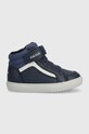 Geox sneakersy dziecięce imitacja skóry licowej granatowy B361NF.05410.20.23