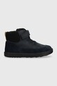 Geox buty zimowe dziecięce B362HC 03222 B HYNDE WPF skóra zamszowa granatowy B362HC.03222.24.27