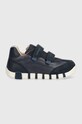 Geox sneakersy dziecięce imitacja zamszu granatowy B3655A.0CL22