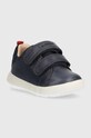Geox sneakersy skórzane dziecięce B365DC.0CLFU.20.23 granatowy AW23