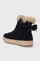 Lány Geox gyerek télicipő velúrból J36CVA.00022.28.35 sötétkék