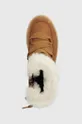 коричневий Дитячі замшеві зимові черевики Geox