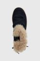 Geox cizme de iarna pentru copii din piele intoarsa J36CVA 00022 J REBECCA WPF bleumarin J36CVA.00022.36.39