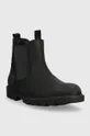 Παιδικές χειμερινές μπότες σουέτ Geox J36EXB 00045 J SHAYLAX μαύρο