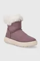 Παιδικές χειμερινές μπότες Geox J36HUD 000AU J THELEVEN μωβ