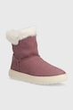 Detské zimné topánky Geox J36HUD 000AU J THELEVEN J36HUD.000AU.28.35 fialová AW23
