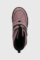 Geox buty zimowe dziecięce J36HWD 0FU54 J WILLABOOM B A fioletowy J36HWD.0FU54.28.35