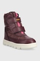 Geox gyerek téli csizma J36HWD 0FU54 J WILLABOOM B A J36HWD.0FU54.28.35 lila AW23