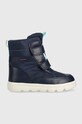 Geox gyerek téli csizma J36HWD 0FU54 J WILLABOOM B A textil sötétkék J36HWD.0FU54.28.35