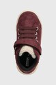 Παιδικά sneakers σουέτ Geox J36HYC 022BH J THELEVEN WPF μπορντό J36HYC.022BH.24.27